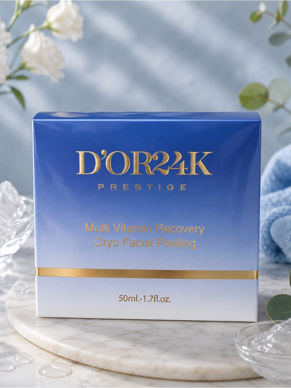 ✨🧊 D'OR24K Prestige Multi Vitamin Recovery Cryo Facial Peeling 🧊 ✨